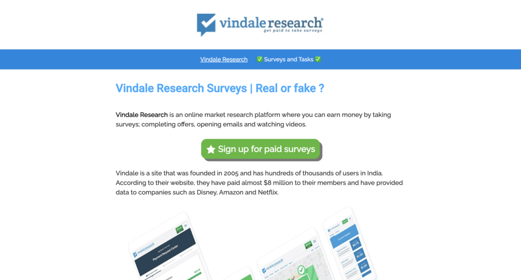 Vindale Research